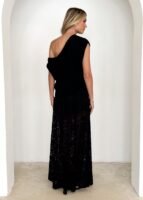 Anita Maxi Skirt - Black Lace