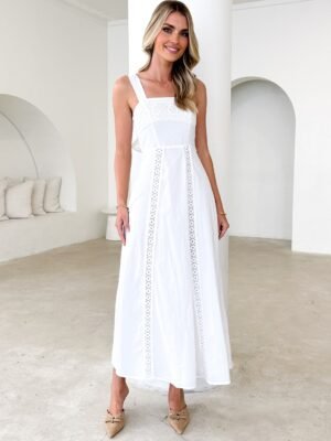 Palace Maxi Dress - Off White